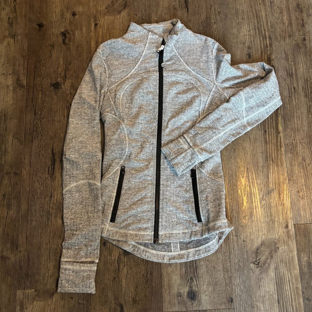 lululemon Houndstooth Zip Up